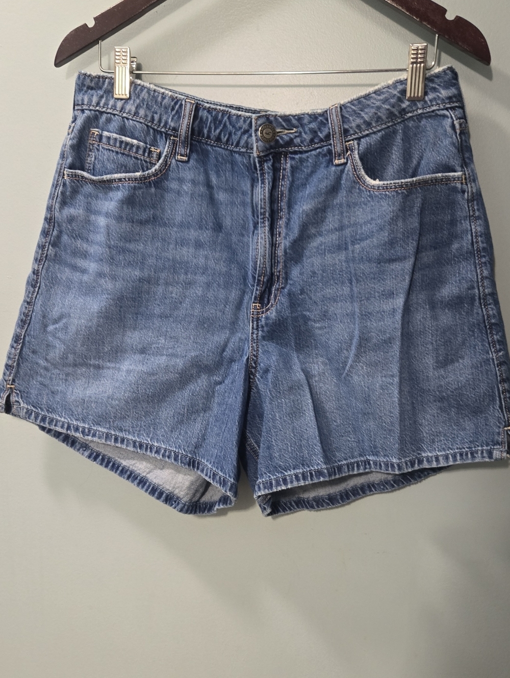 Hollister Light Blue Denim Jean Shorts